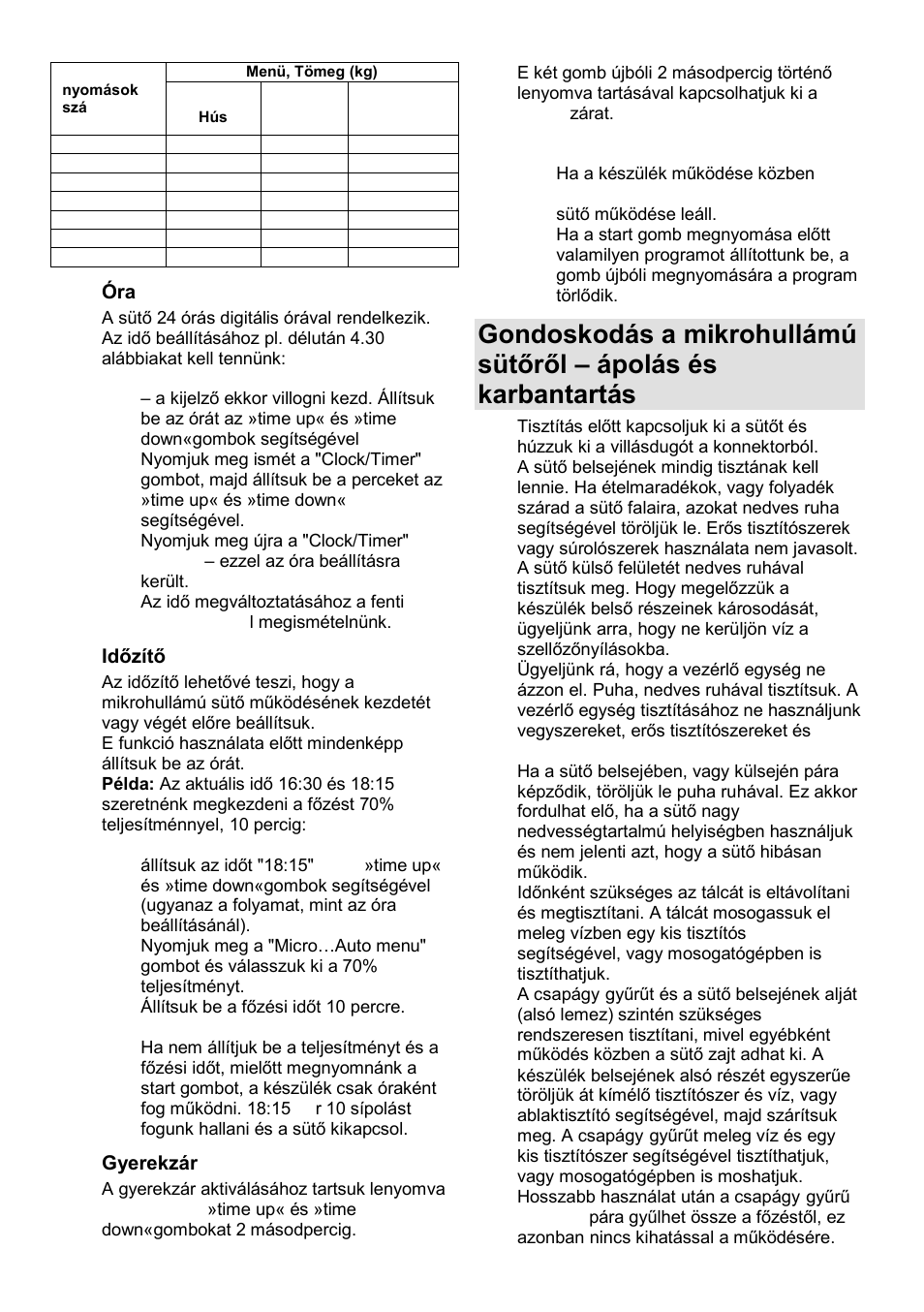 Gorenje GMO-25 Ora Ito User Manual | Page 59 / 169