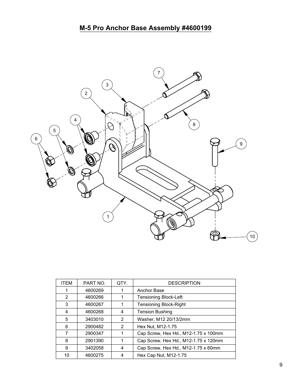 Sheet1, Drawing view1 | Diamond Products M-5 Pro User Manual | Page 9 / 20