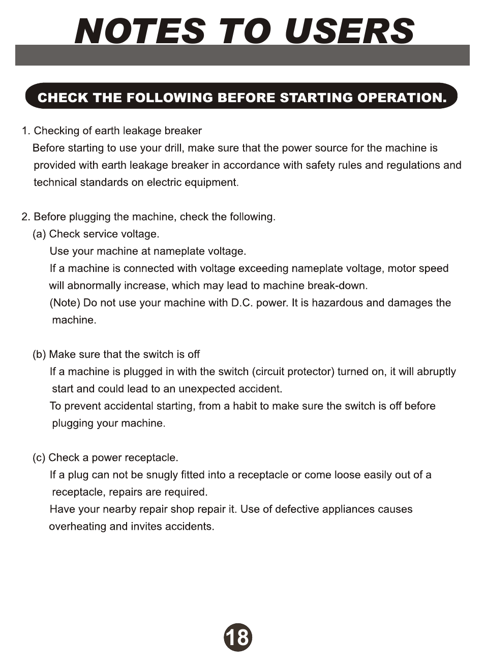 Diamond Products M1AA-15 User Manual | Page 19 / 32