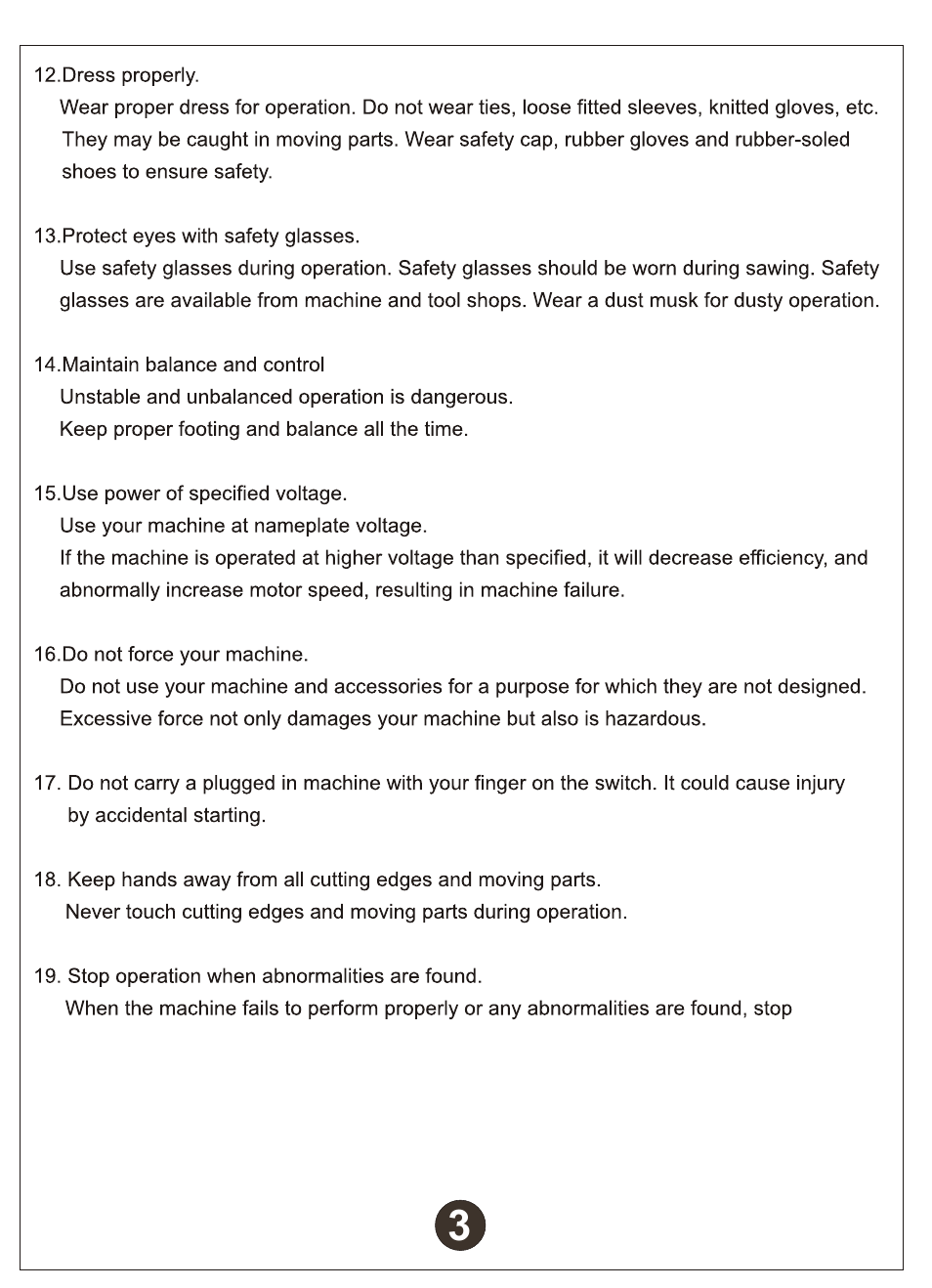 Diamond Products M1AA-15 User Manual | Page 4 / 32