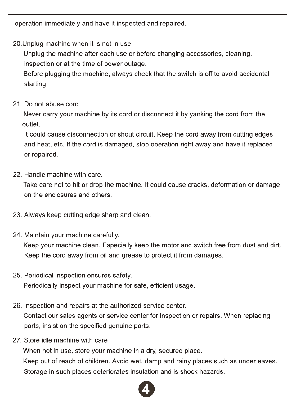 Diamond Products M1AA-15 User Manual | Page 5 / 32