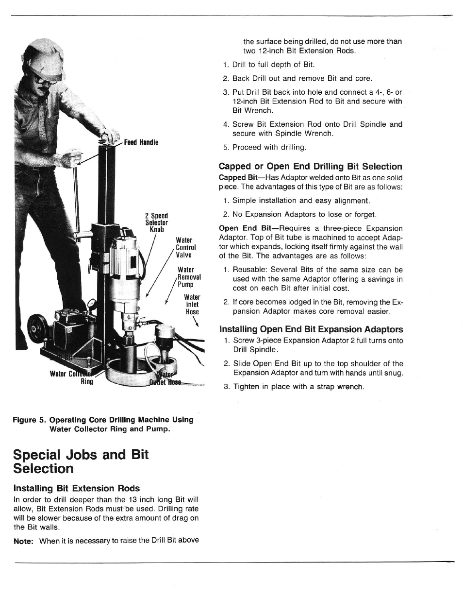 Diamond Products Core Drilling Machines User Manual | Page 8 / 12