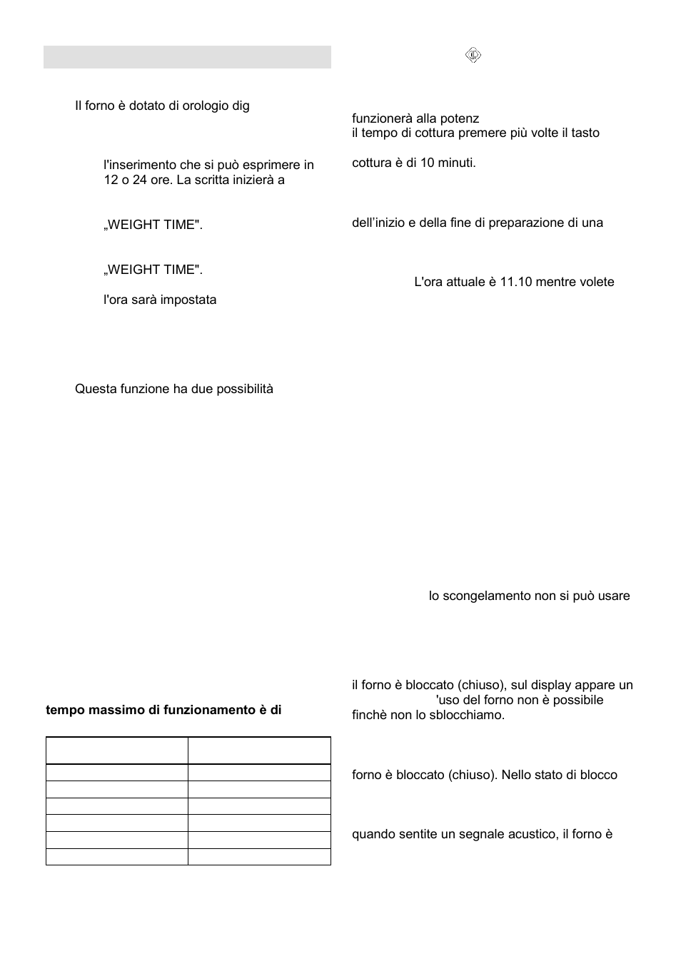 Istruzioni di gestione | Gorenje MO-20 DSII User Manual | Page 102 / 104