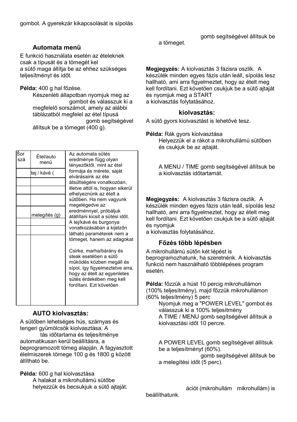 Gorenje MO-20 DSII User Manual | Page 45 / 104