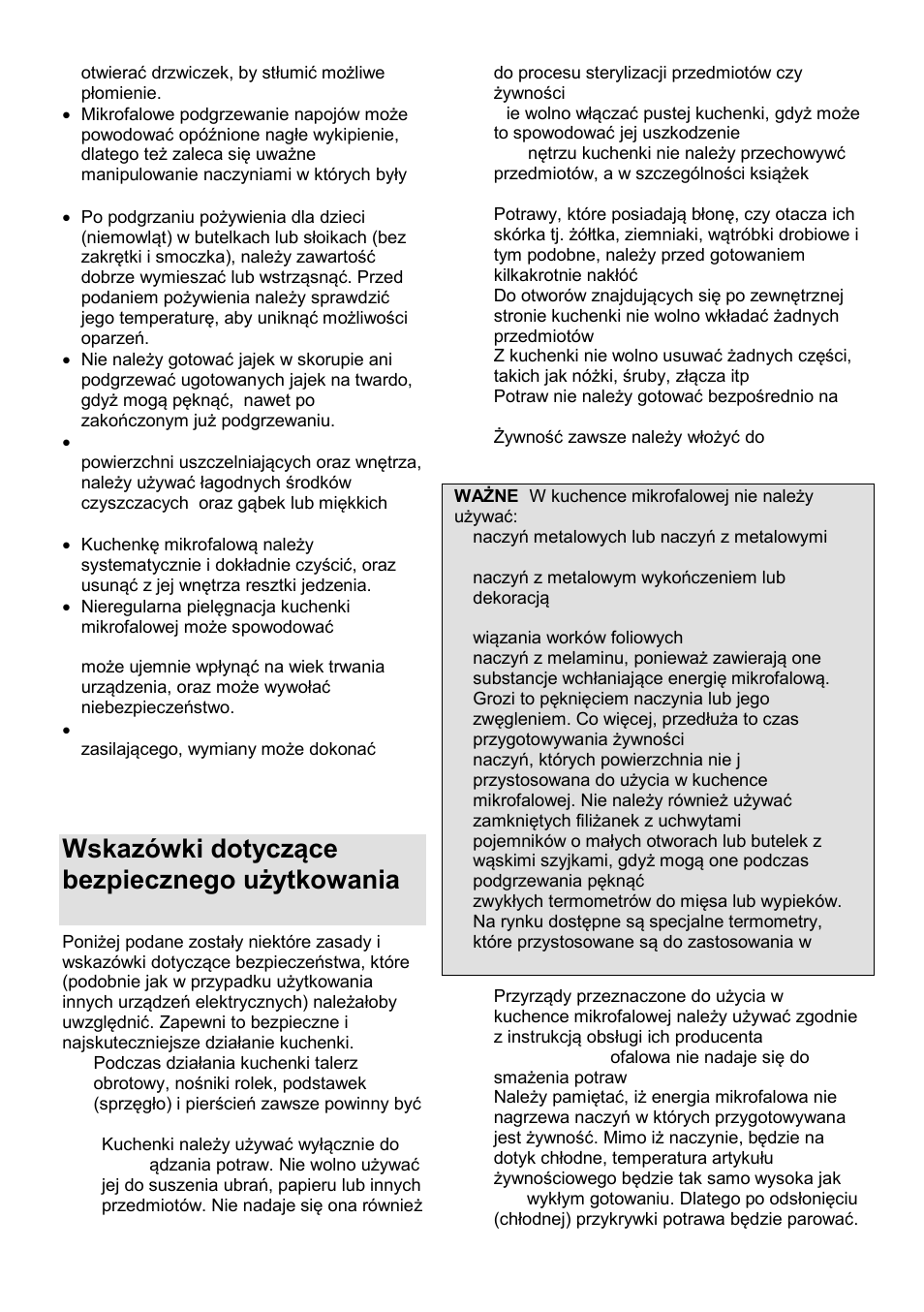 Gorenje MO-20 DSII User Manual | Page 49 / 104