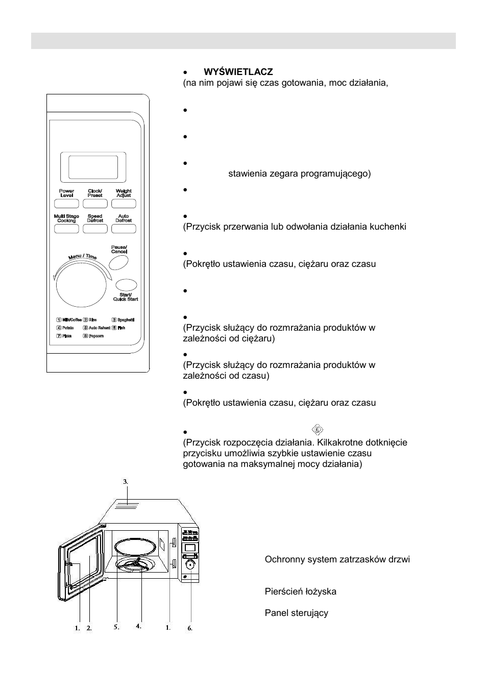 Opis kuchenki | Gorenje MO-20 DSII User Manual | Page 51 / 104