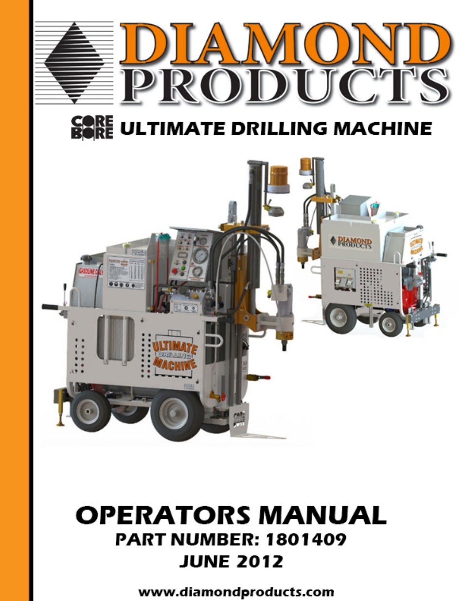 Diamond Products UDM User Manual | 52 pages