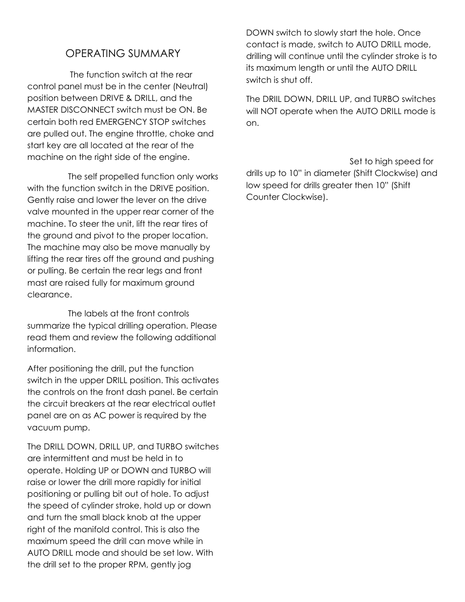Ultimate drilling machine | Diamond Products UDM User Manual | Page 2 / 52