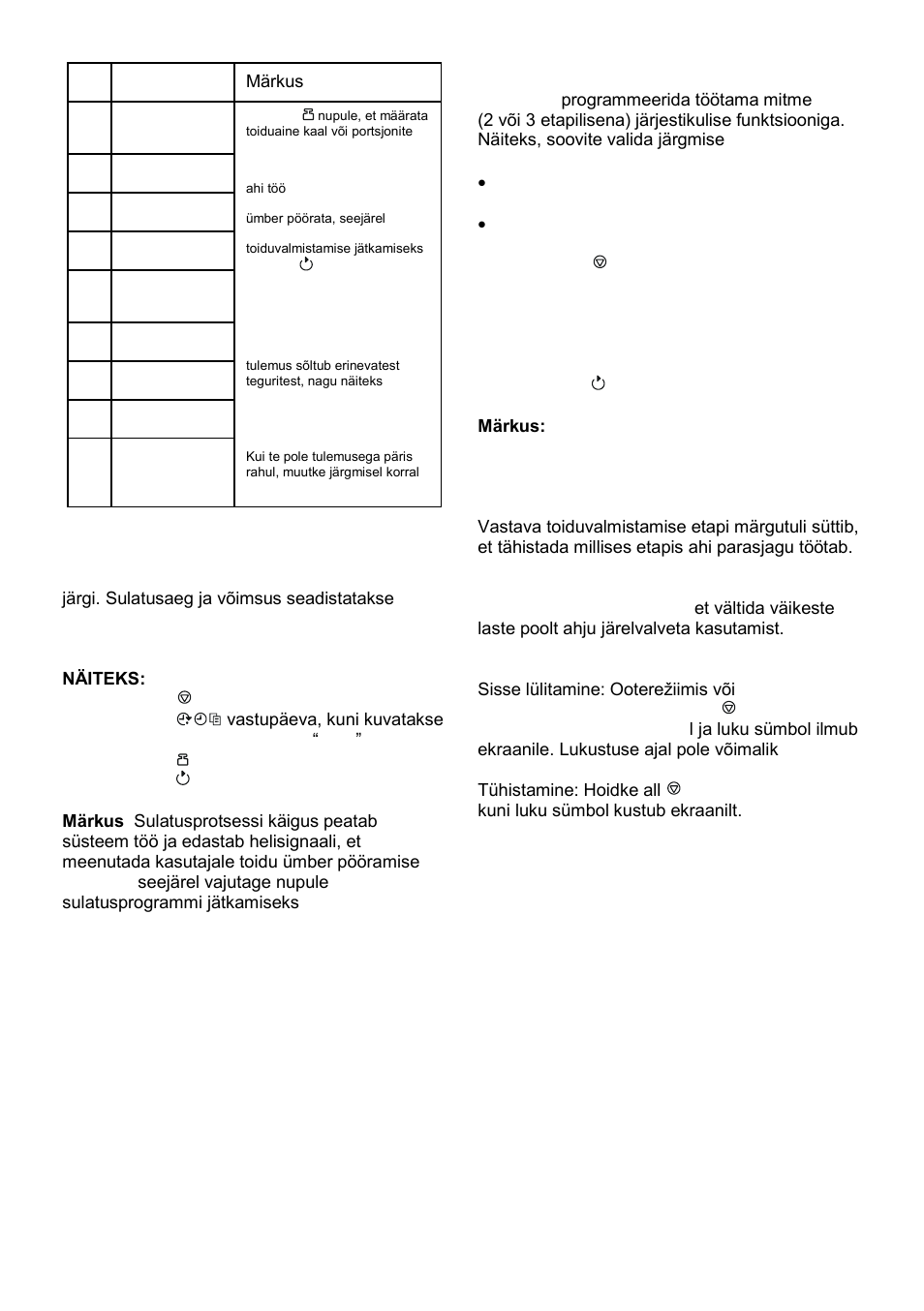 Automaatne sulatamine, Mitme-etapiline toiduvalmistamine, Lapselukk | Gorenje SMO-23 DGB User Manual | Page 176 / 177