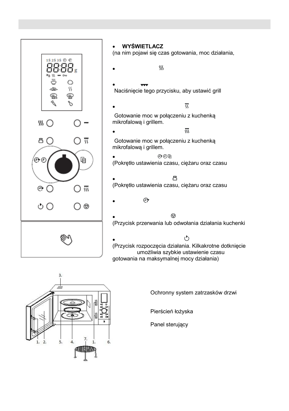 Opis kuchenki | Gorenje SMO-23 DGB User Manual | Page 67 / 177