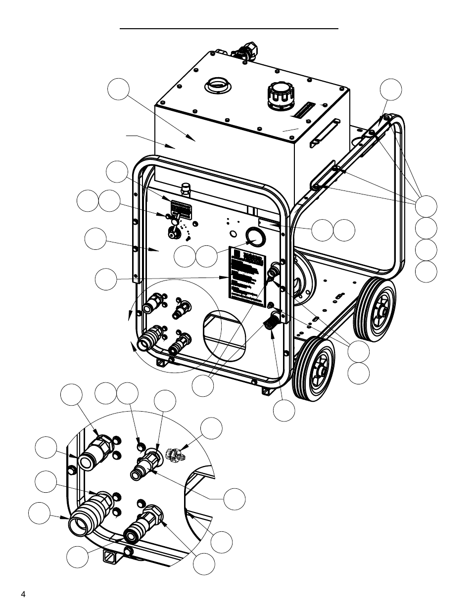 Cb150/240 common parts | Diamond Products CB240 User Manual | Page 4 / 32