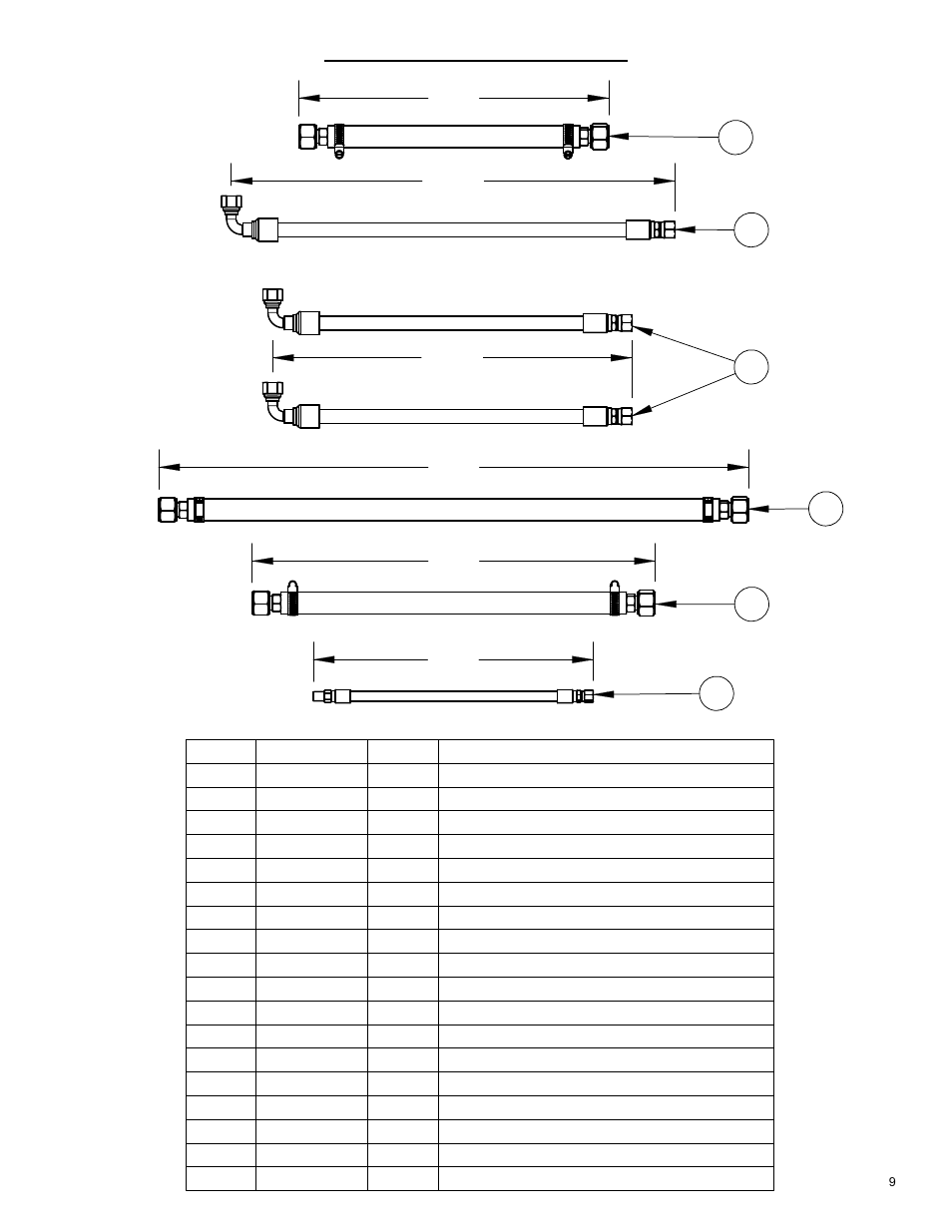 Hose kit | Diamond Products CB18BV-XL User Manual | Page 9 / 24