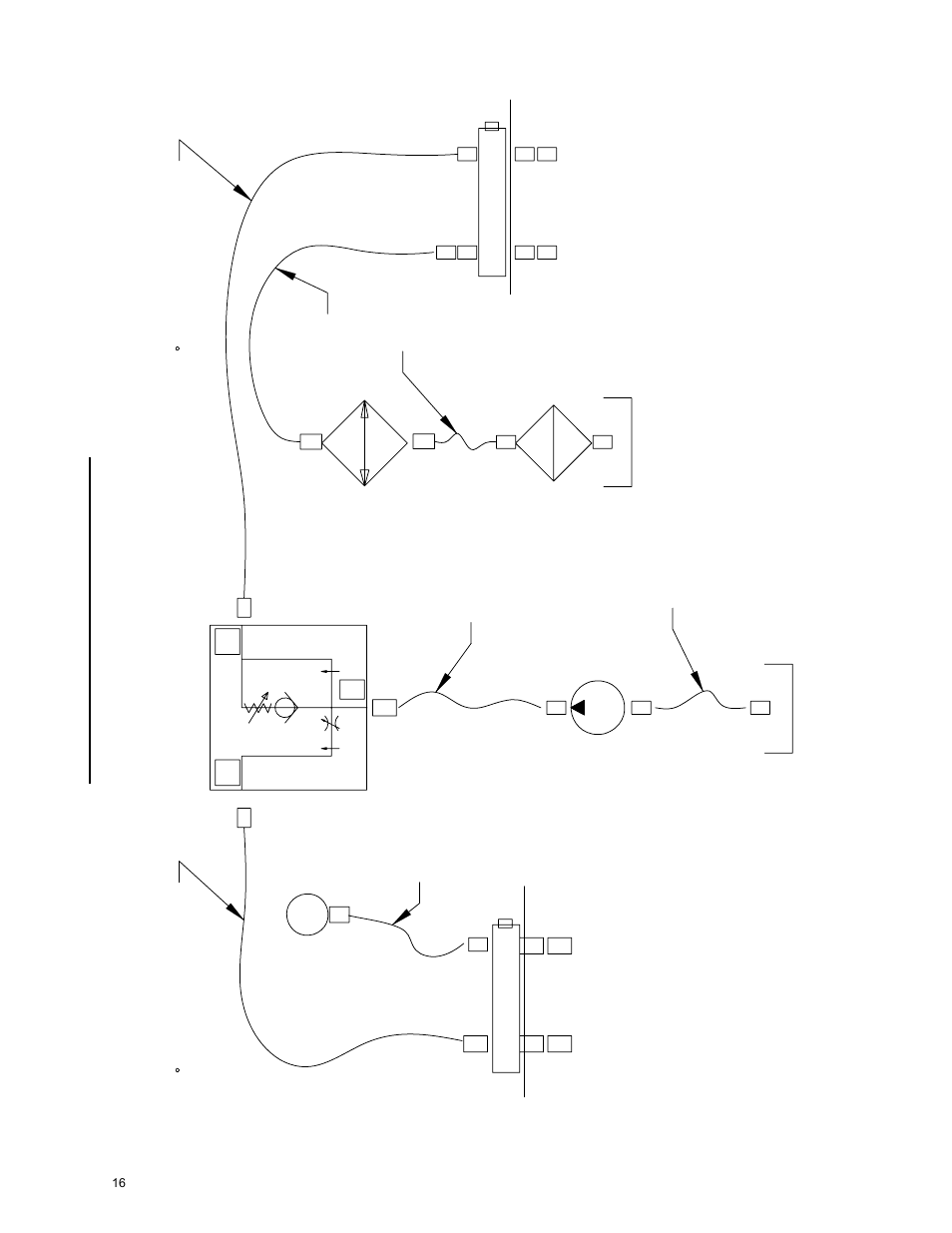 Hydraulic schematic | Diamond Products CB20E-XL User Manual | Page 16 / 44