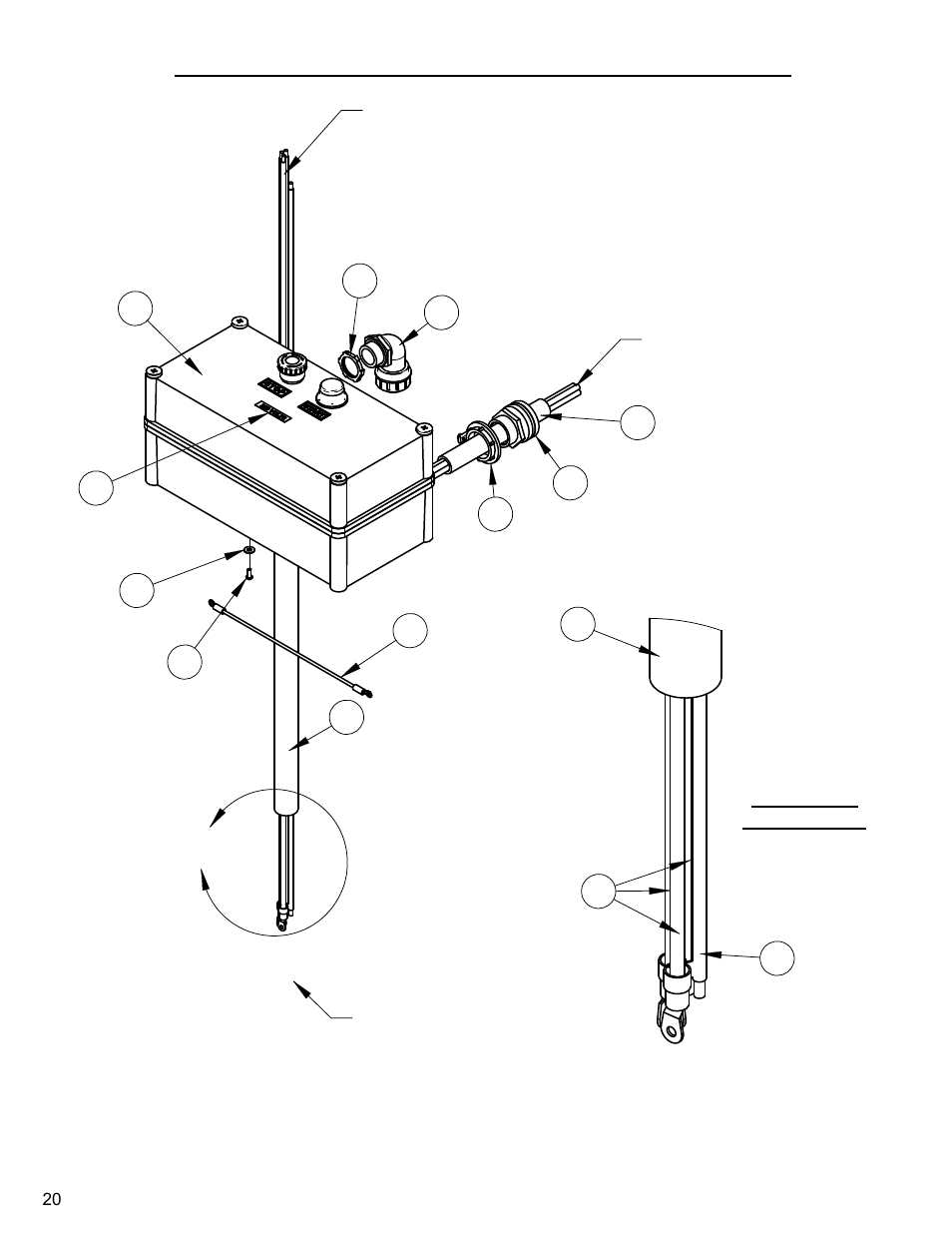 Starter box, 230v, 230 volt starter box assembly……………………..…………………….20 | Diamond Products CB30E-XL User Manual | Page 20 / 40