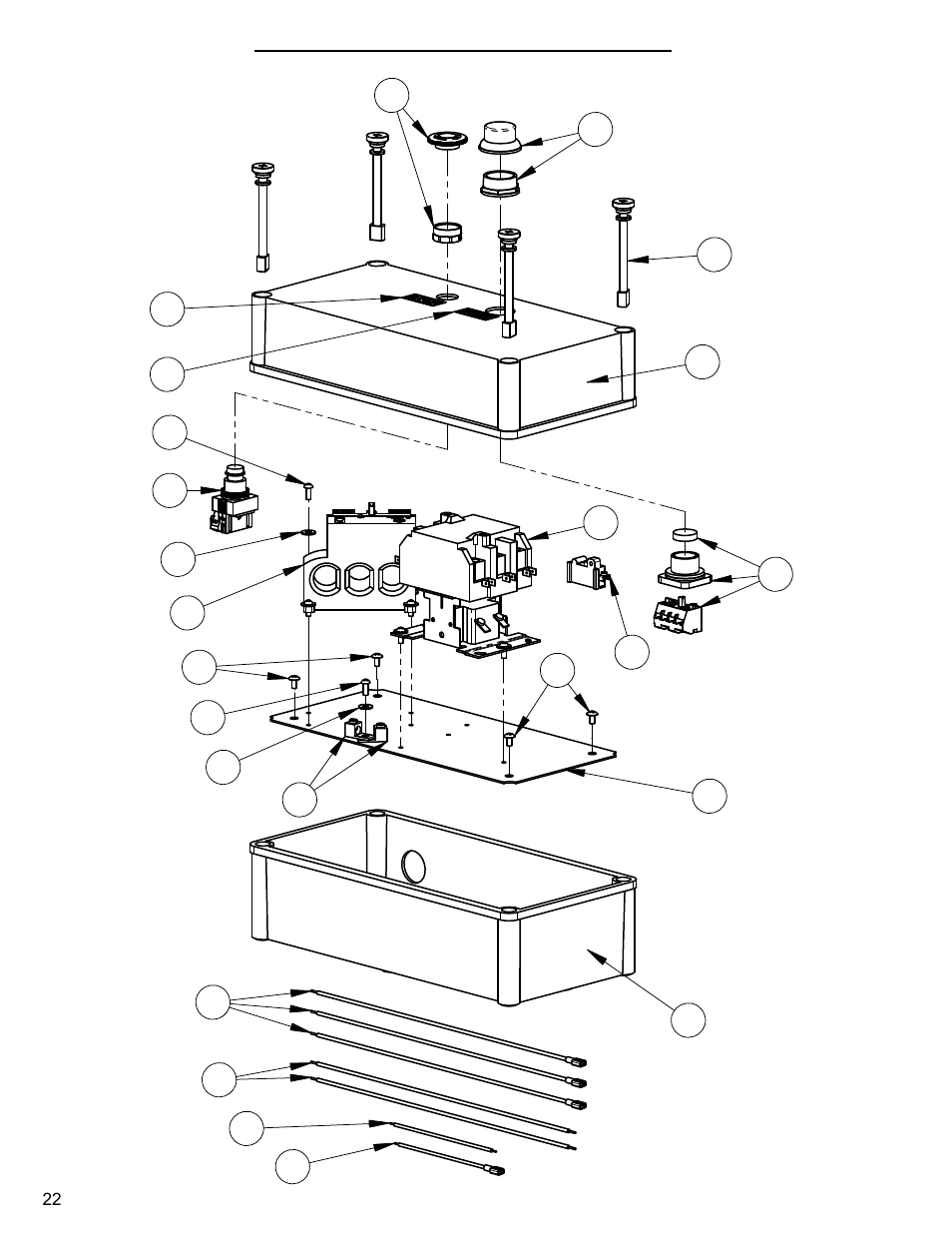 Starter box 440-480 volt | Diamond Products CB30E-XL User Manual | Page 22 / 40