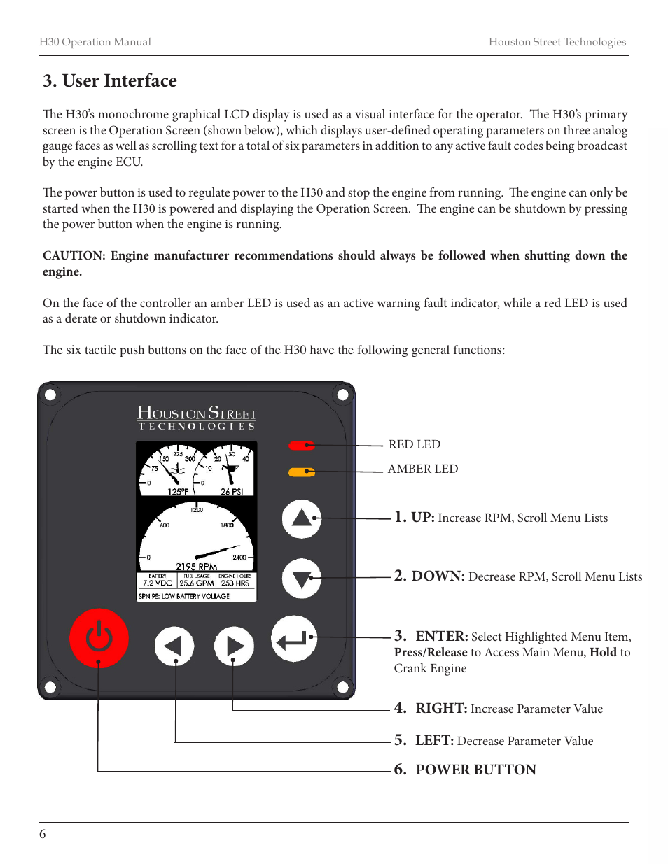 User interface | Diamond Products CB66DS User Manual | Page 26 / 44