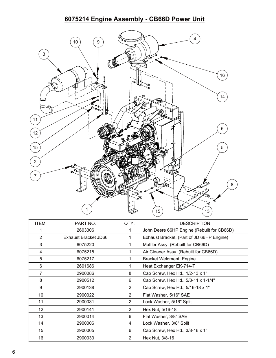 Engine assembly overview, Sheet1, Drawing view1 | Diamond Products CB66DS User Manual | Page 6 / 44