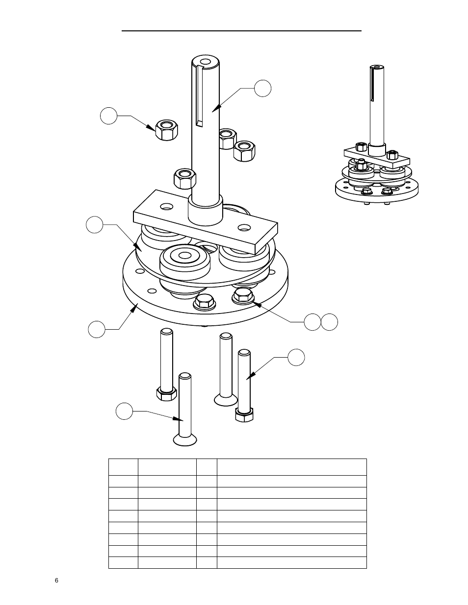 Shaft and flex coupling…………………………………………….……6 | Diamond Products CC100 User Manual | Page 6 / 24