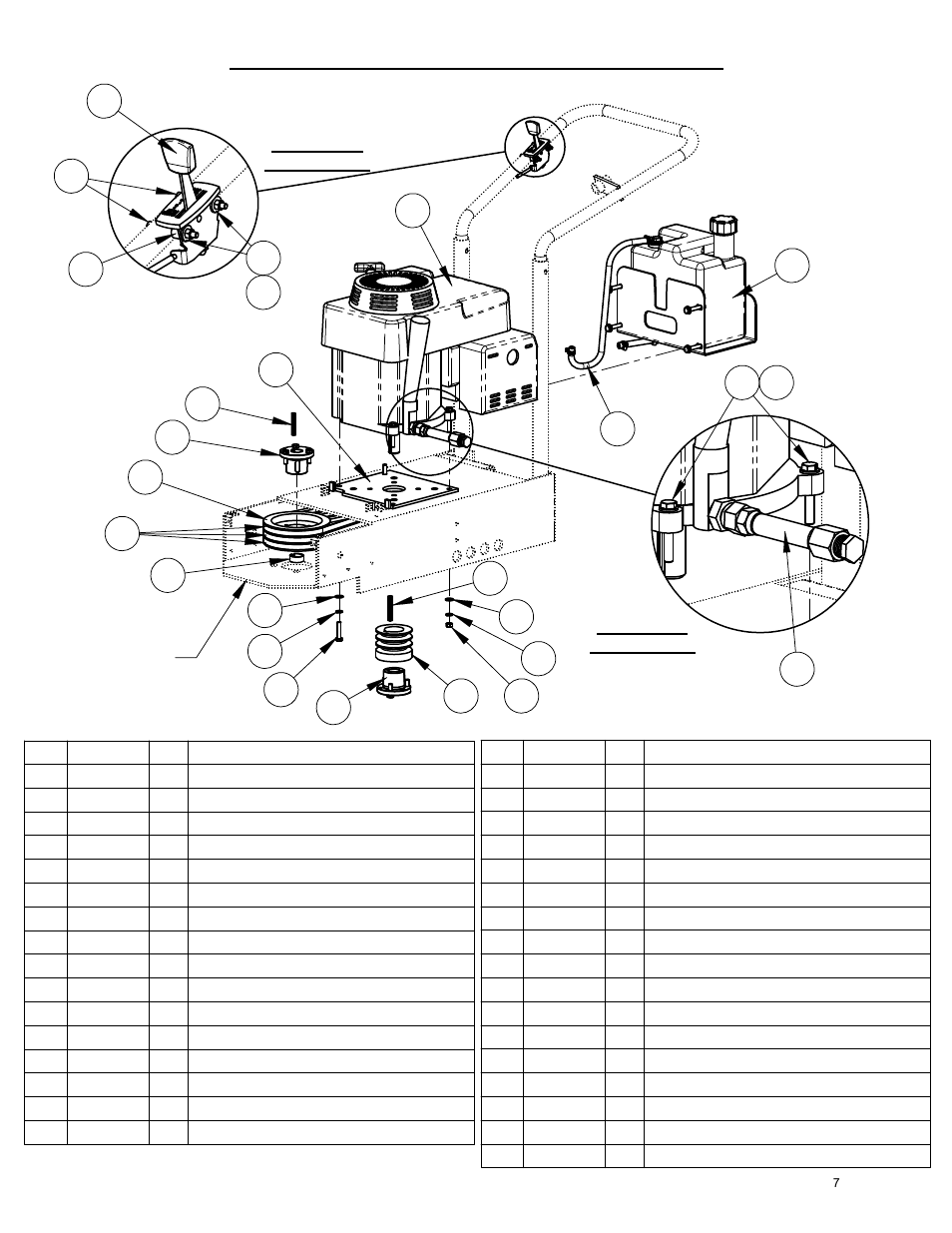 Gas engine 13hp honda, Gas engine group, 10 hp honda, Shown as reference | Diamond Products CC100 User Manual | Page 7 / 24