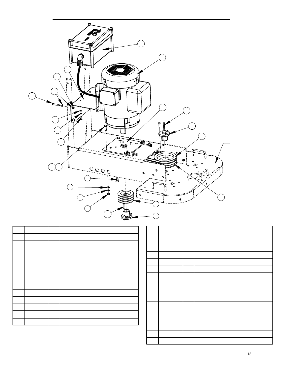 Electric motor group: 7.5hp | Diamond Products CC200 User Manual | Page 13 / 28