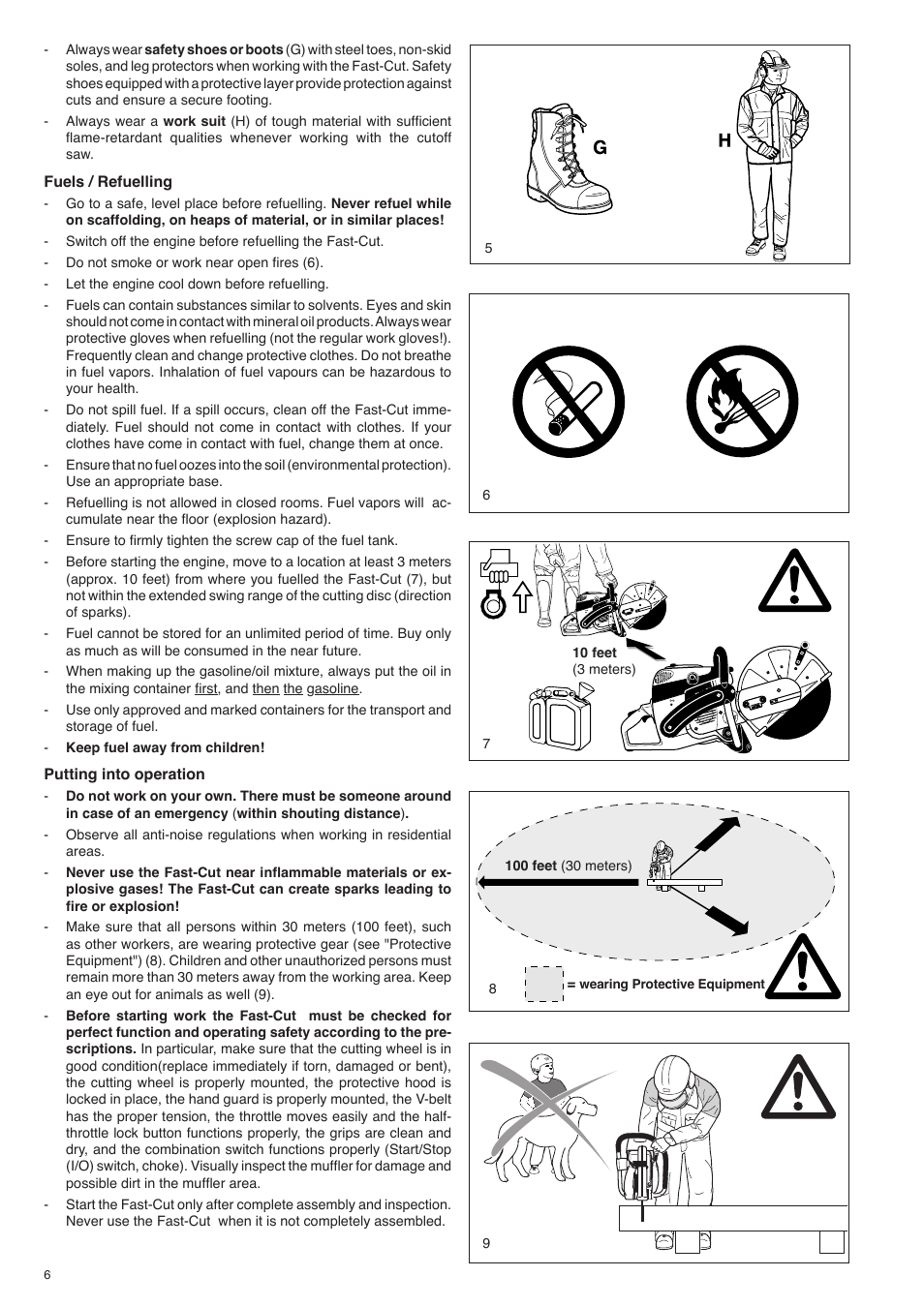 Diamond Products Fast-Cut SLR User Manual | Page 6 / 32