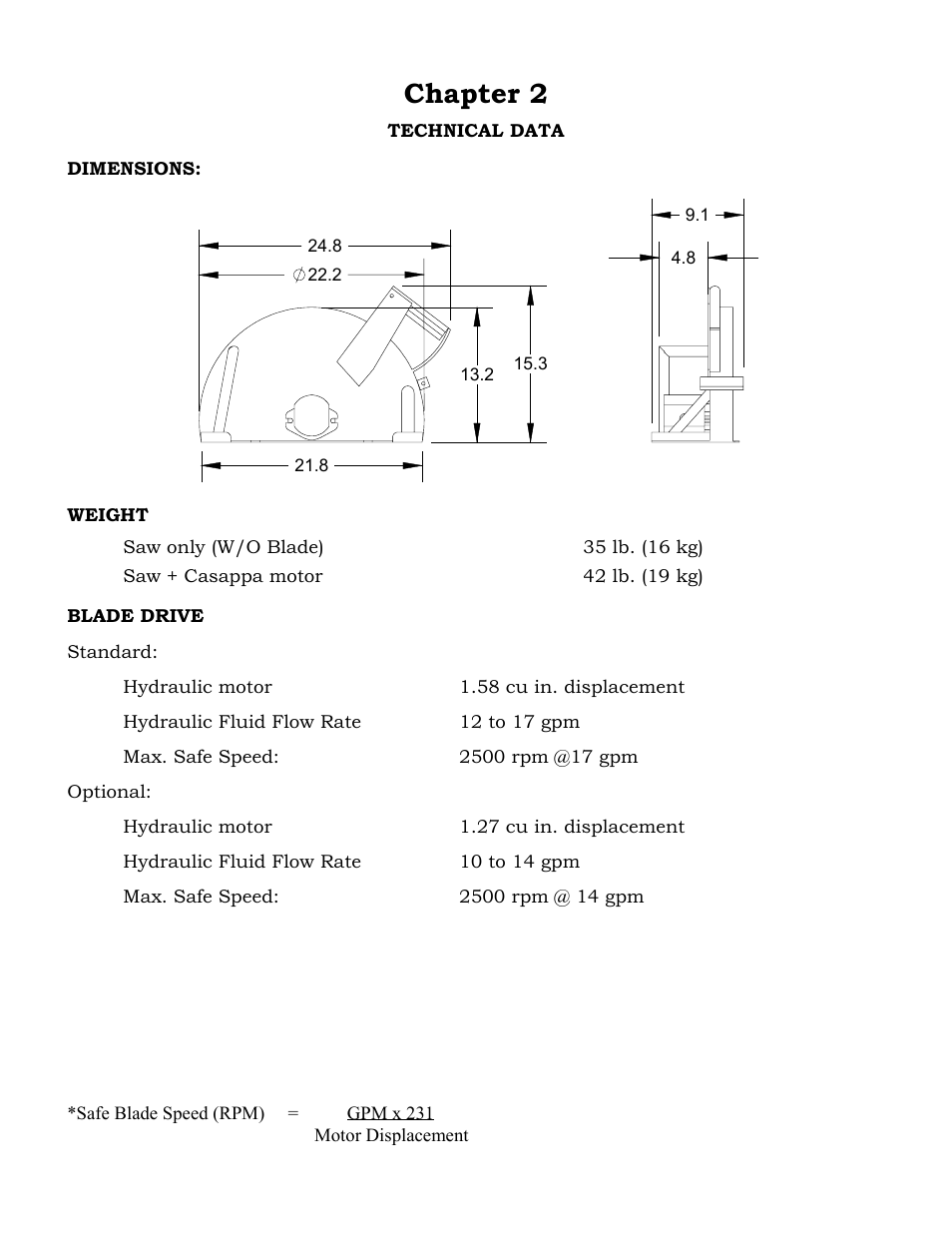 Chapter 2 | Diamond Products CC21 User Manual | Page 5 / 12