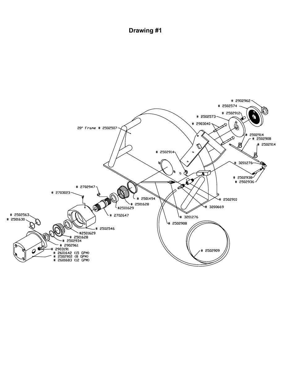 Diamond Products Hydraulic Hand Saw HS-20 User Manual | Page 3 / 8