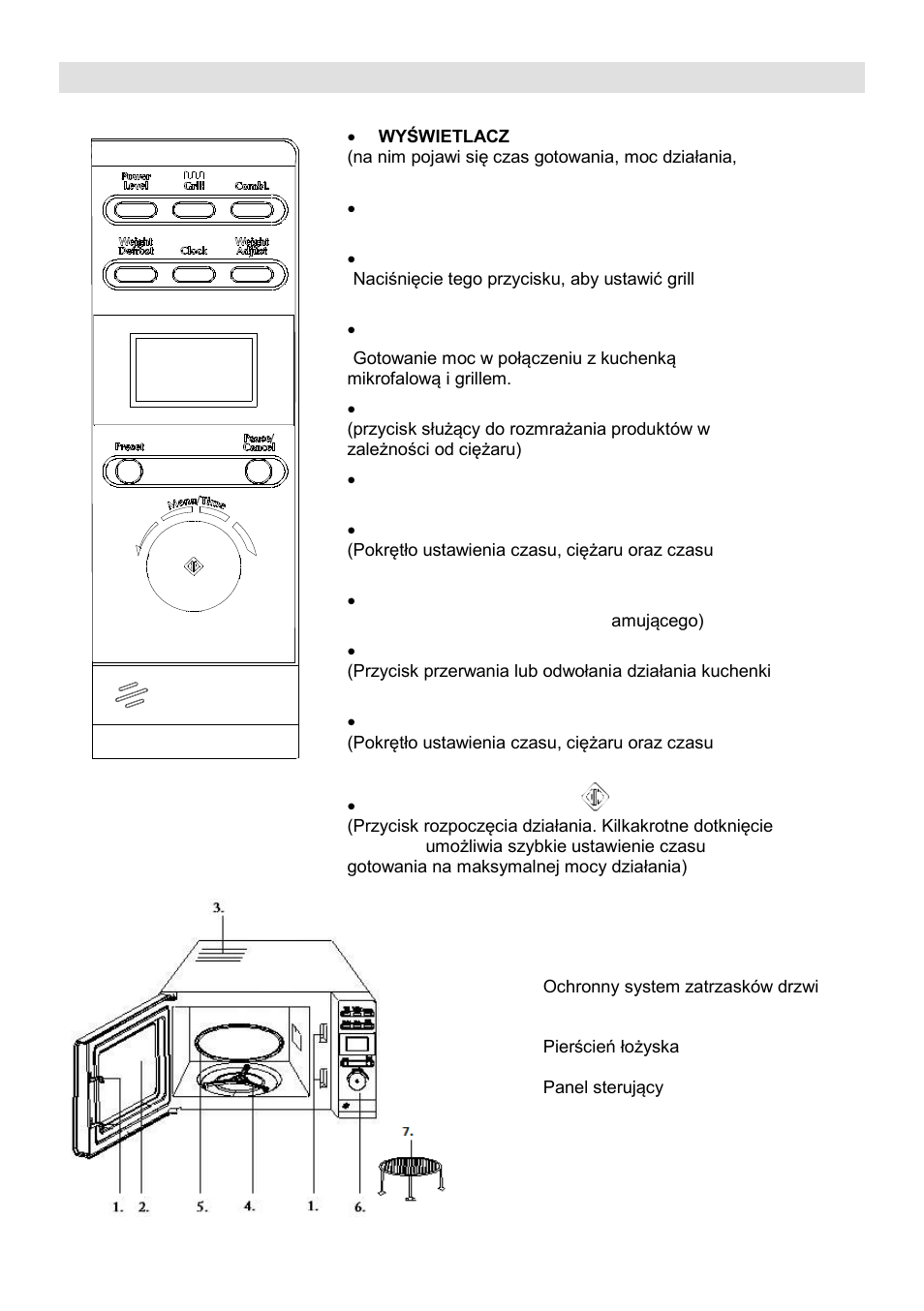 Opis kuchenki | Gorenje MO-20 DGS User Manual | Page 51 / 97