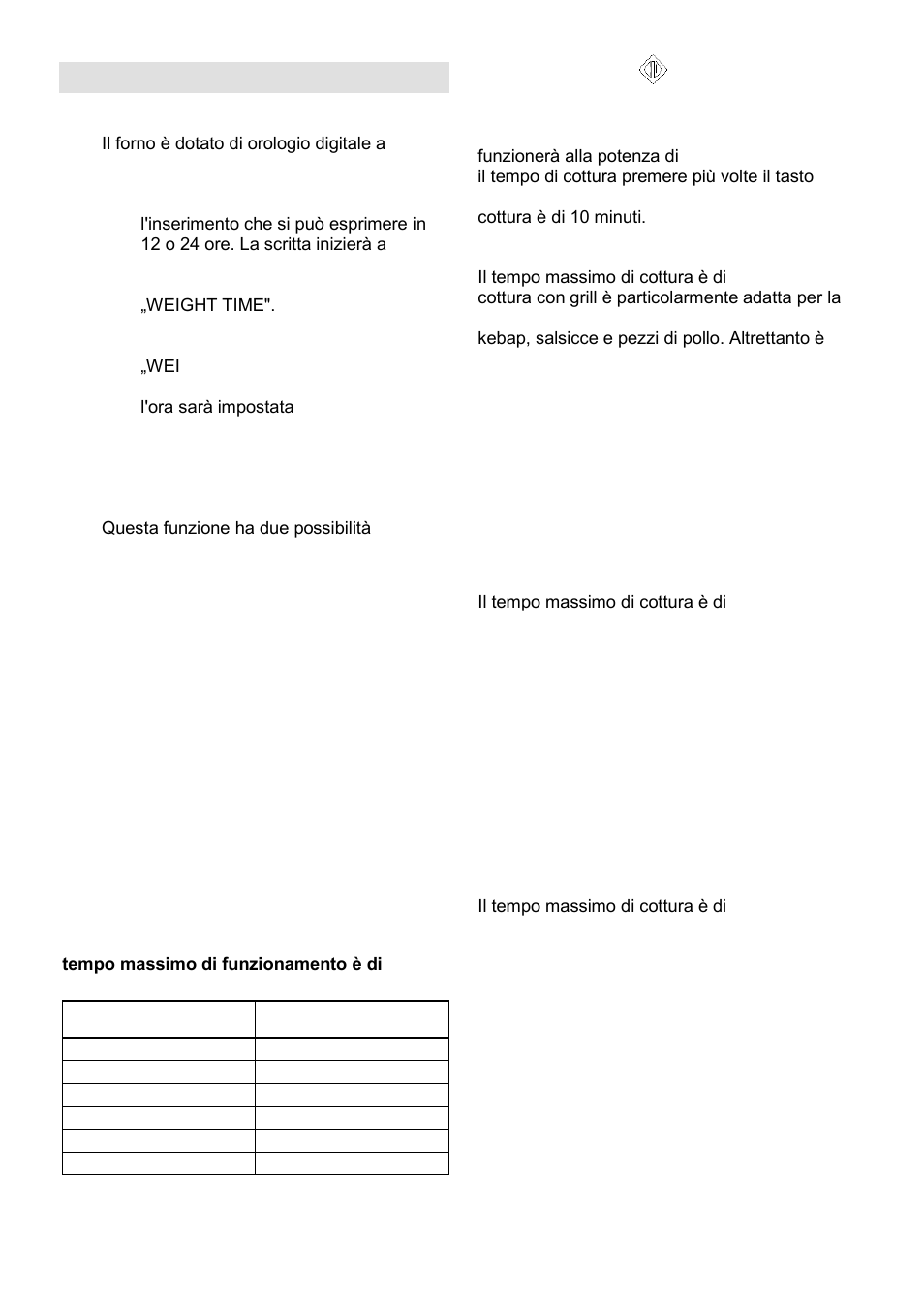 Istruzioni di gestione | Gorenje MO-20 DGS User Manual | Page 95 / 97