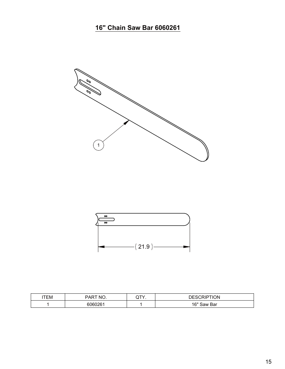 Diamond Products HCH50 User Manual | Page 15 / 20