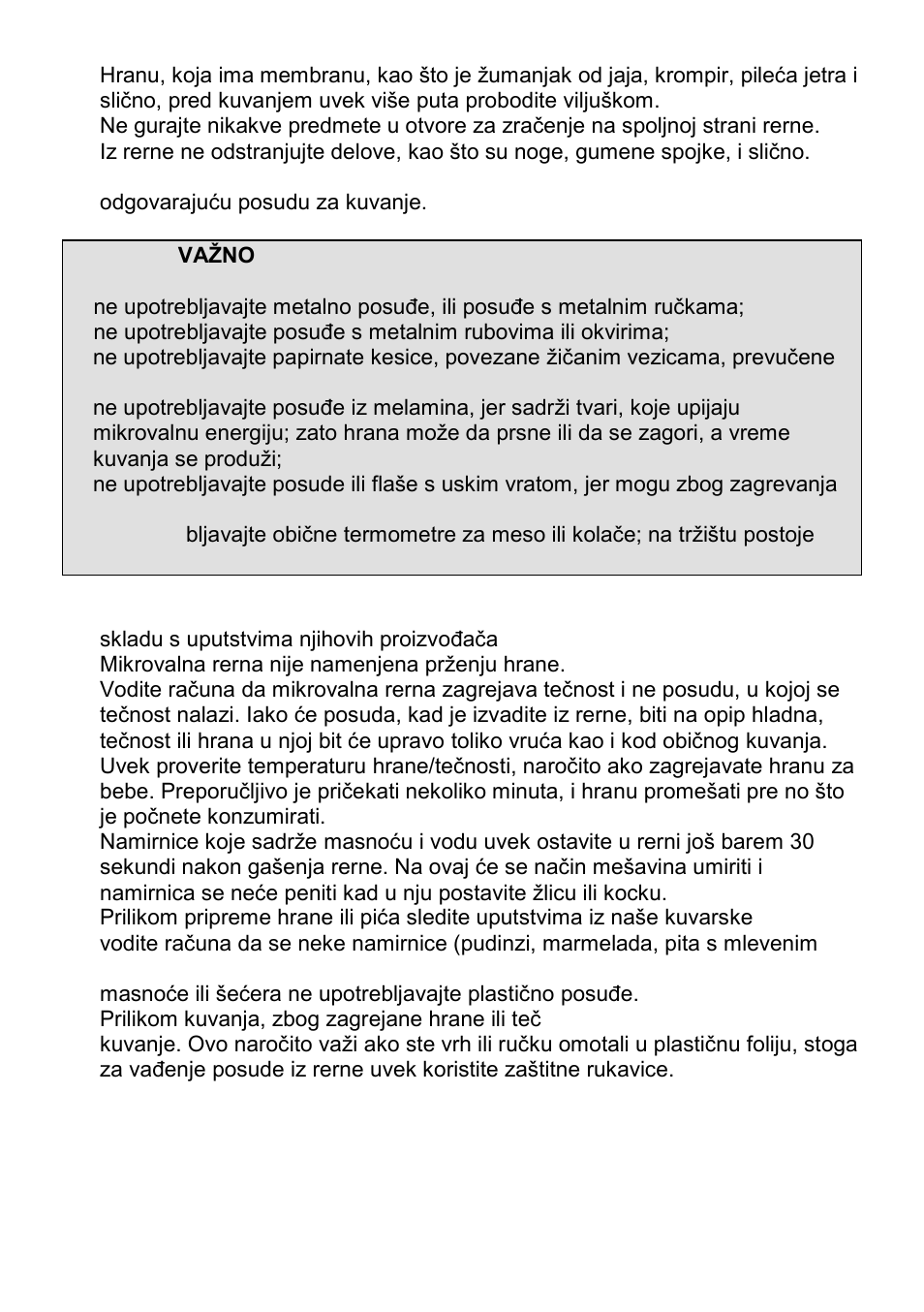 Gorenje CMO-200 DWII User Manual | Page 24 / 125