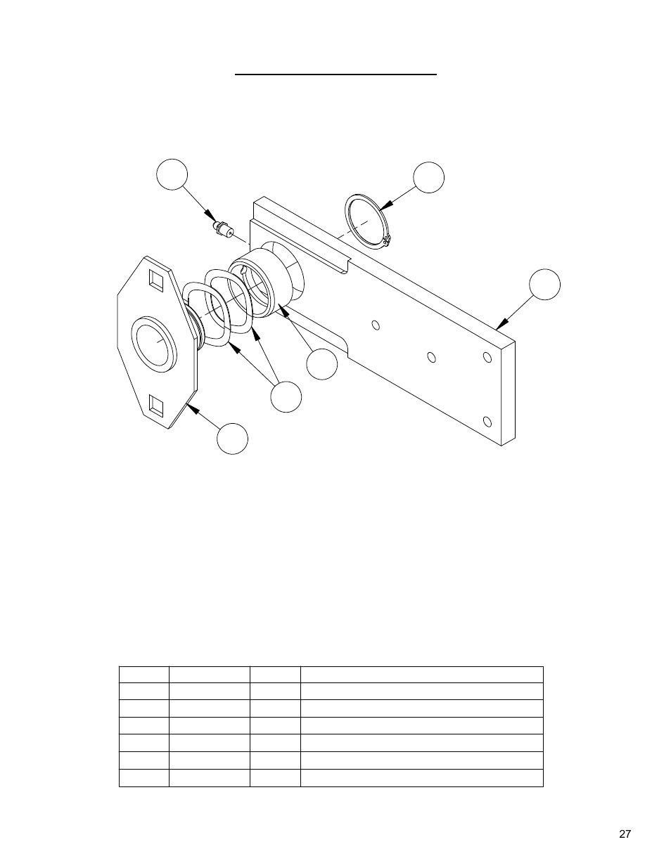 24_pivot_plate_6030009, Pivot plate | Diamond Products CC800M User Manual | Page 27 / 56