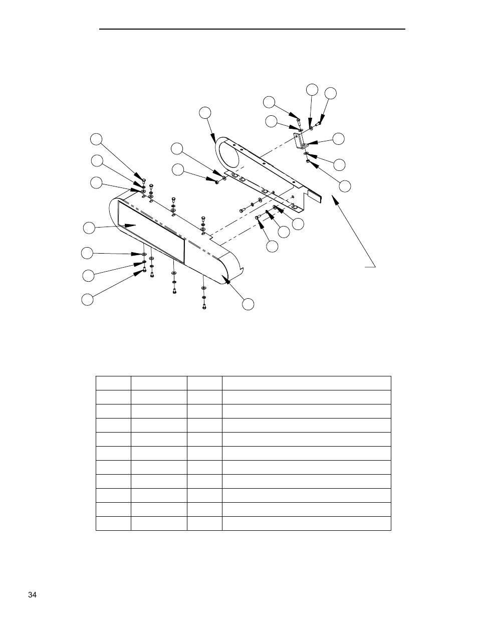 31_gas_belt_guard_6030147 - she, Gas engine belt guard assembly | Diamond Products CC800M User Manual | Page 34 / 56