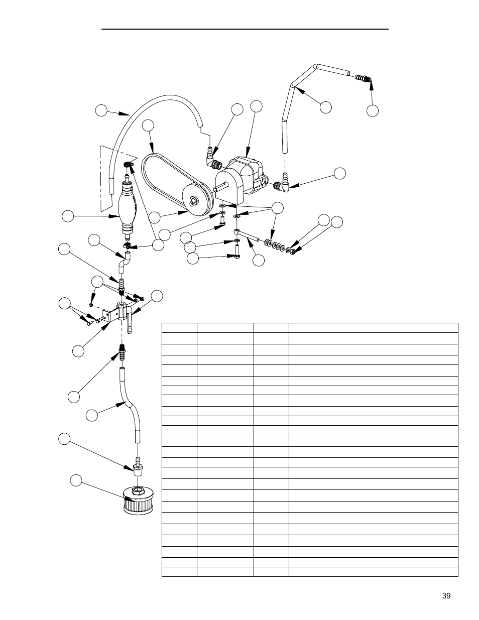 36_gas_water_pump_6030154 - she, Water pump assembly gas engine | Diamond Products CC800M User Manual | Page 39 / 56