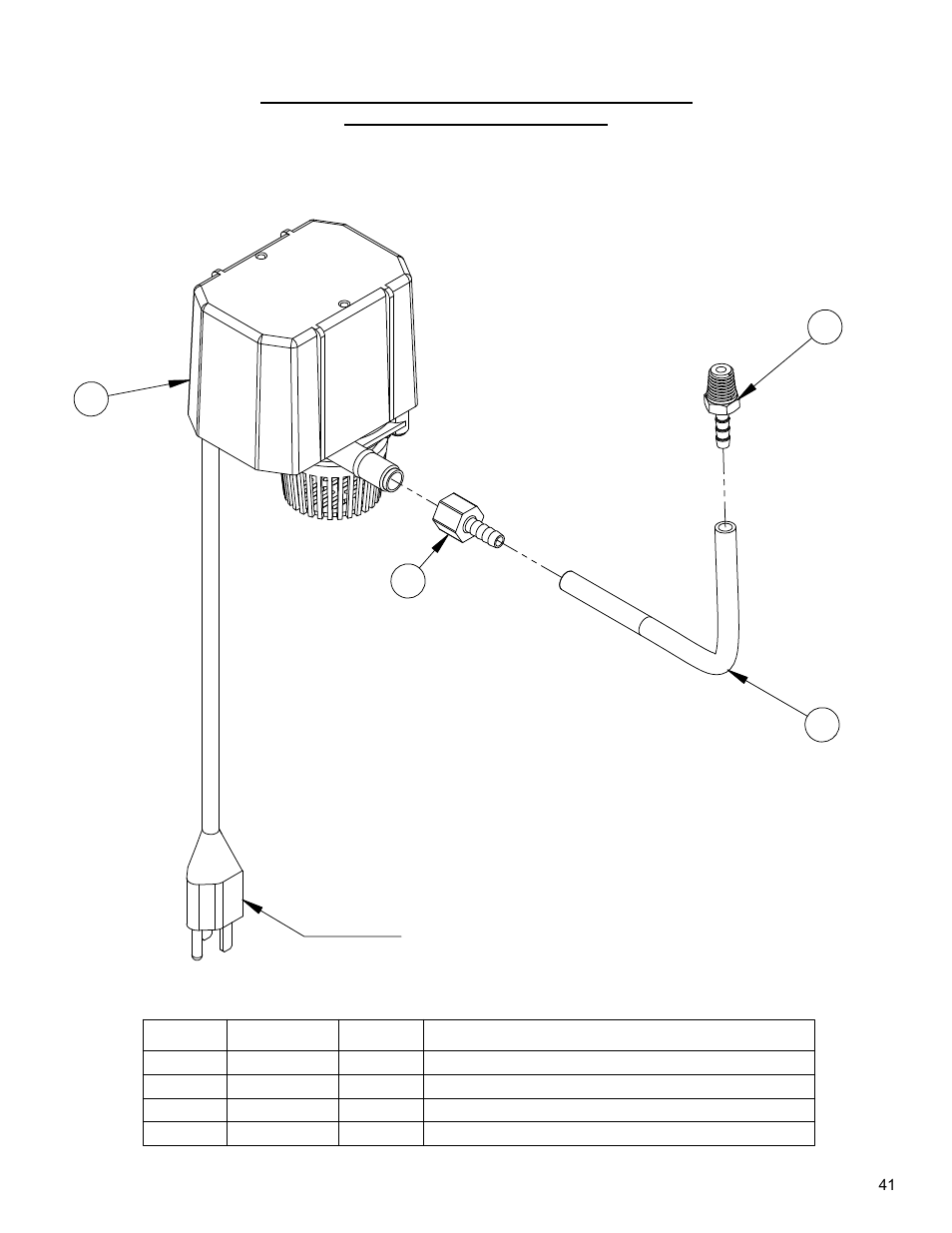 38_elec_water_pump_elec_1ph_6030132, Water pump assembly – 155v | Diamond Products CC800M User Manual | Page 41 / 56