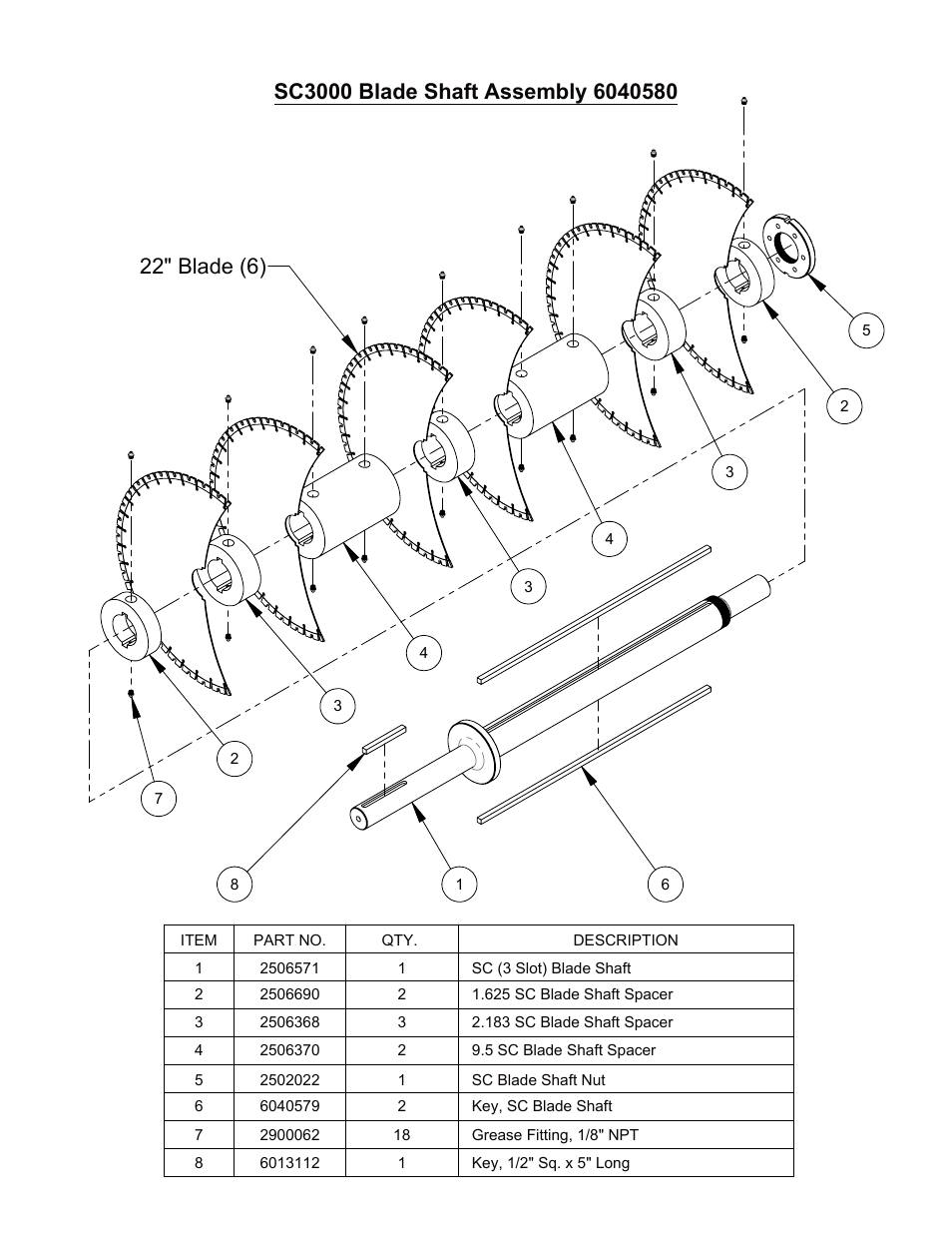 Sheet1, Drawing view1 | Diamond Products SC3000 User Manual | Page 16 / 28