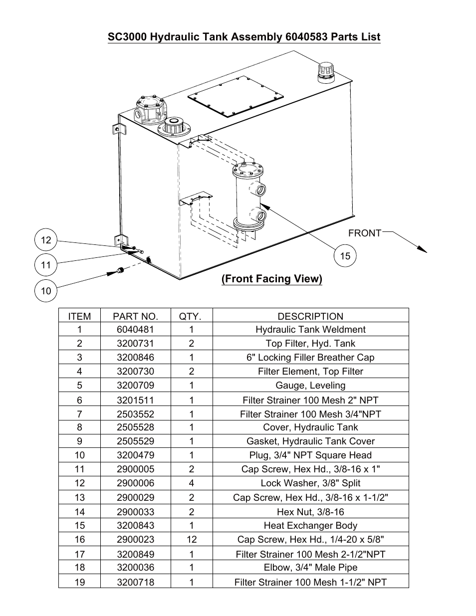 Sheet2, Drawing view5 | Diamond Products SC3000 User Manual | Page 21 / 28