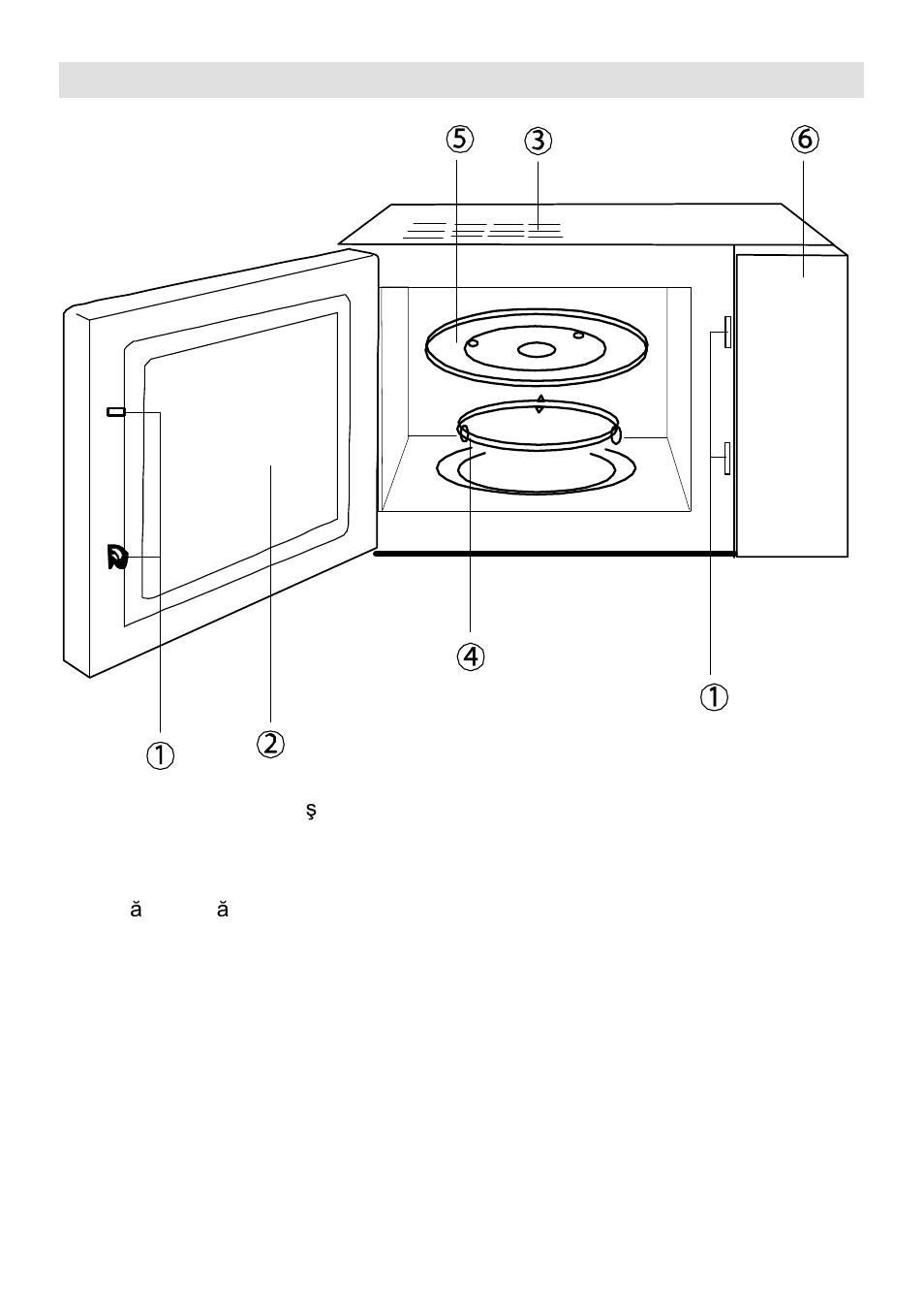 Prezentarea pieselor componente | Gorenje CMO-200 DW User Manual | Page 62 / 124