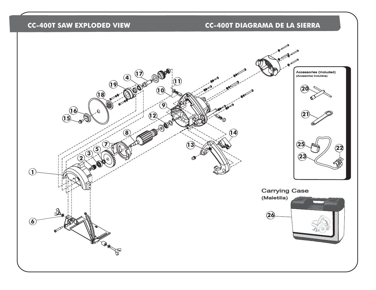 Diamond Products CC400T User Manual | 2 pages