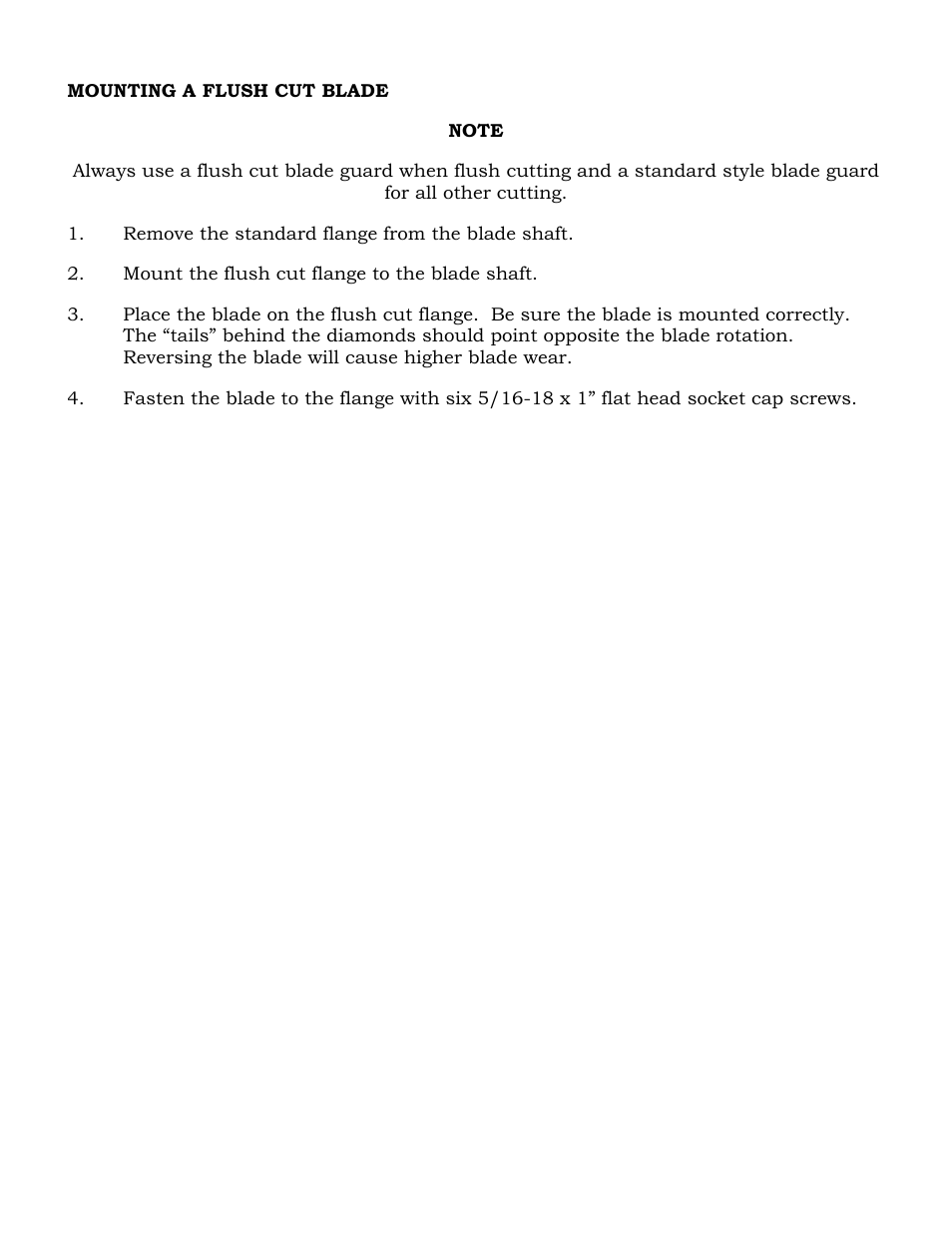 Diamond Products CC1600 User Manual | Page 9 / 16