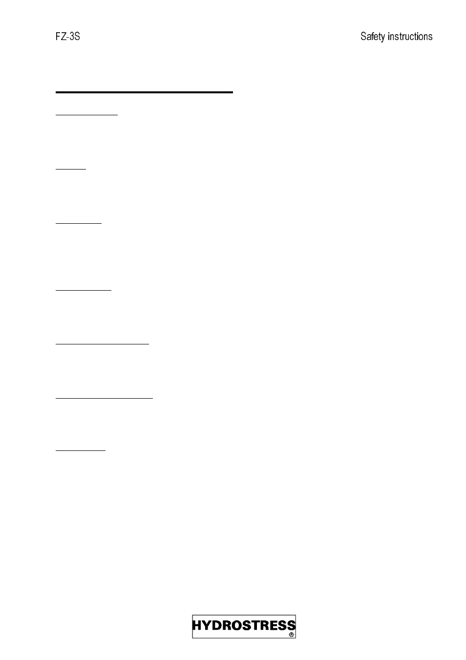 Diamond Products FZ-3S User Manual | Page 7 / 111