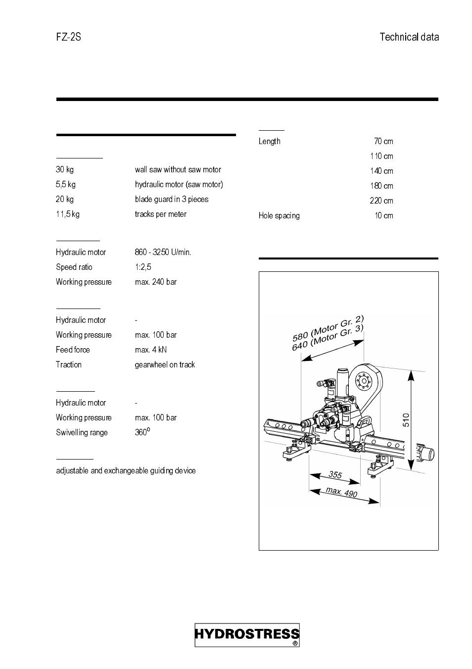 Diamond Products FZ-2ST User Manual | Page 9 / 103