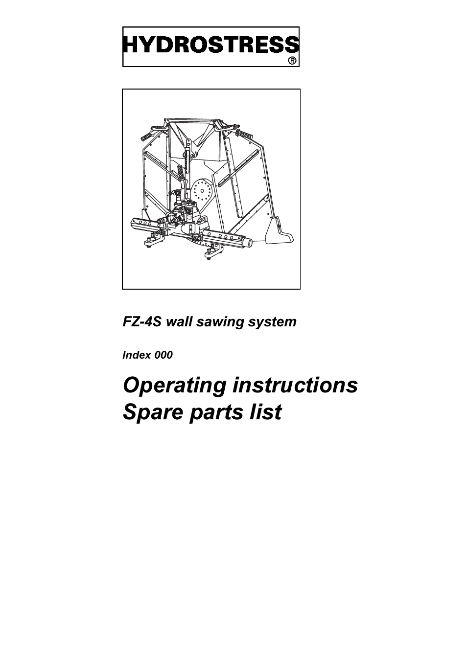 Diamond Products FZ-4S User Manual | 83 pages