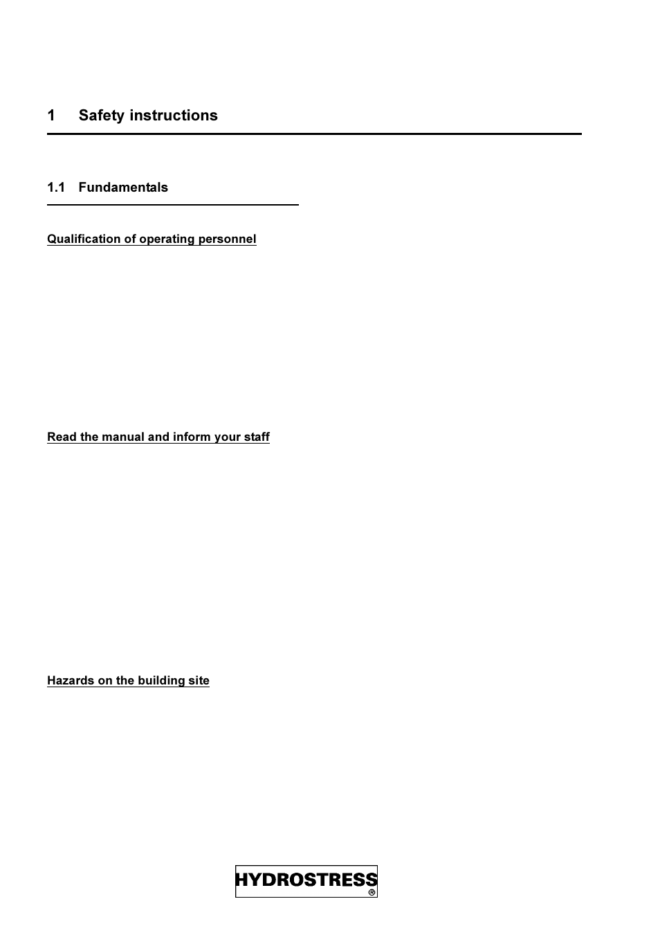 1 safety instructions, 1 fundamentals, 6dihw\ lqvwuxfwlrqv | Fundamentals | Diamond Products DZ-S2 User Manual | Page 4 / 68