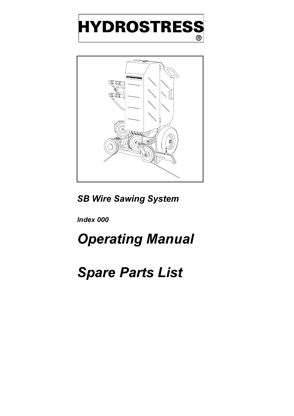 Diamond Products SB User Manual | 71 pages