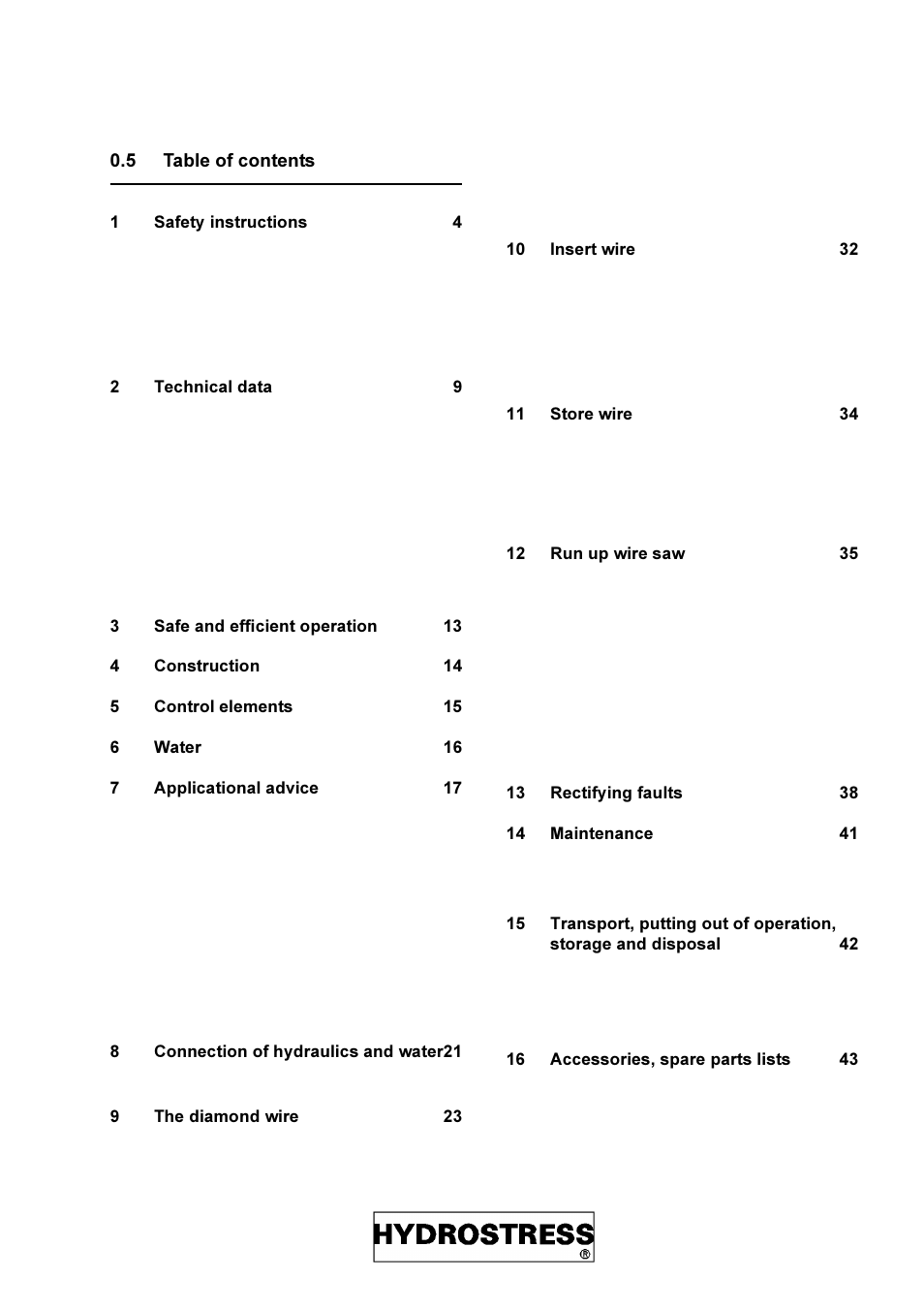 Diamond Products SB User Manual | Page 3 / 71