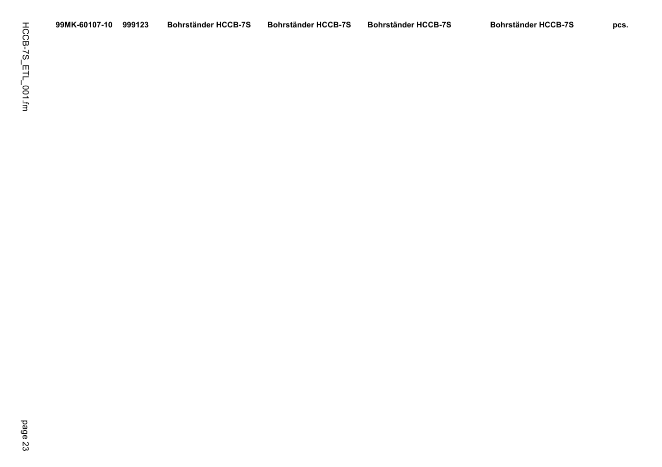 Diamond Products SK-B User Manual | Page 107 / 113