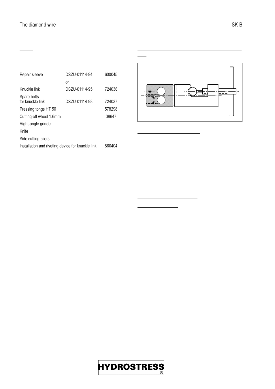 Diamond Products SK-B User Manual | Page 42 / 113