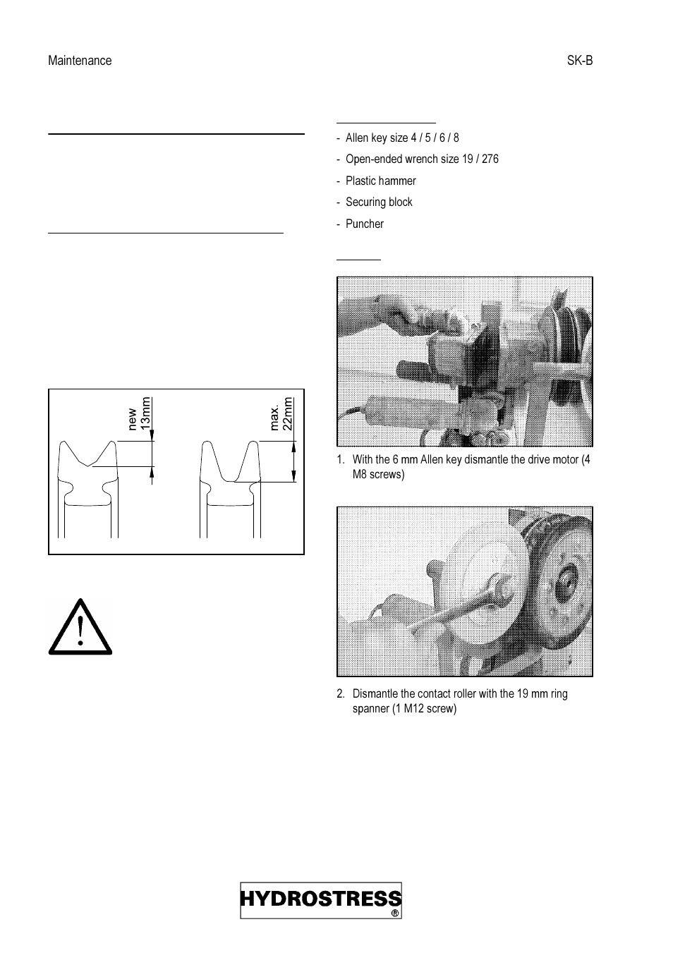 Diamond Products SK-B User Manual | Page 56 / 113