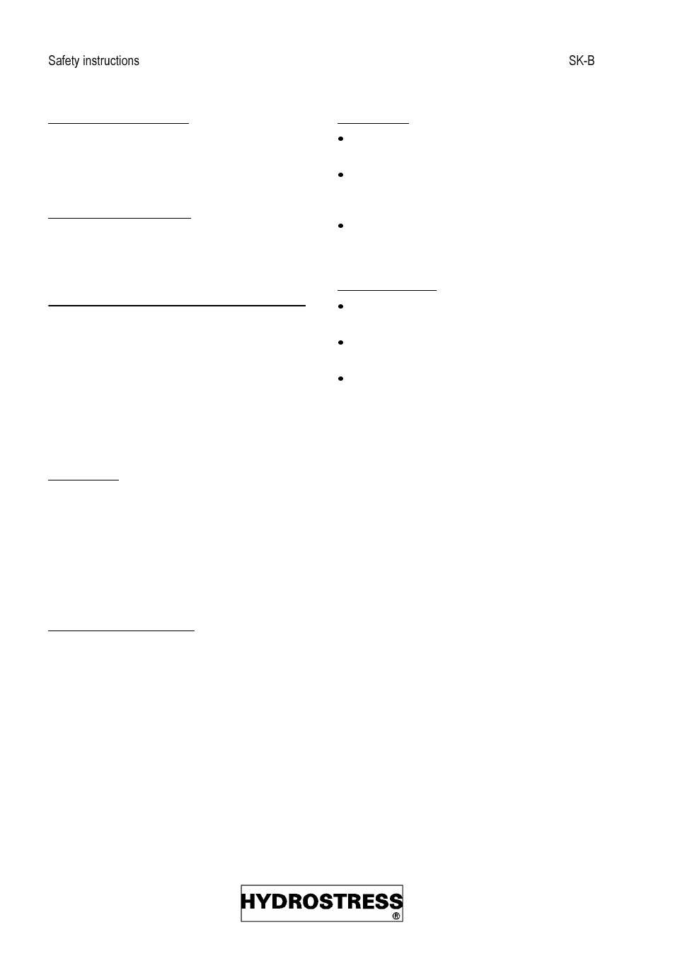 Diamond Products SK-B User Manual | Page 6 / 113